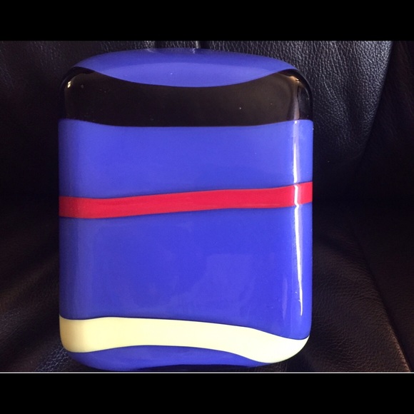 Murano Art Glass Vase By Lino Tagliapietra/Angelin - Picture 1 of 10